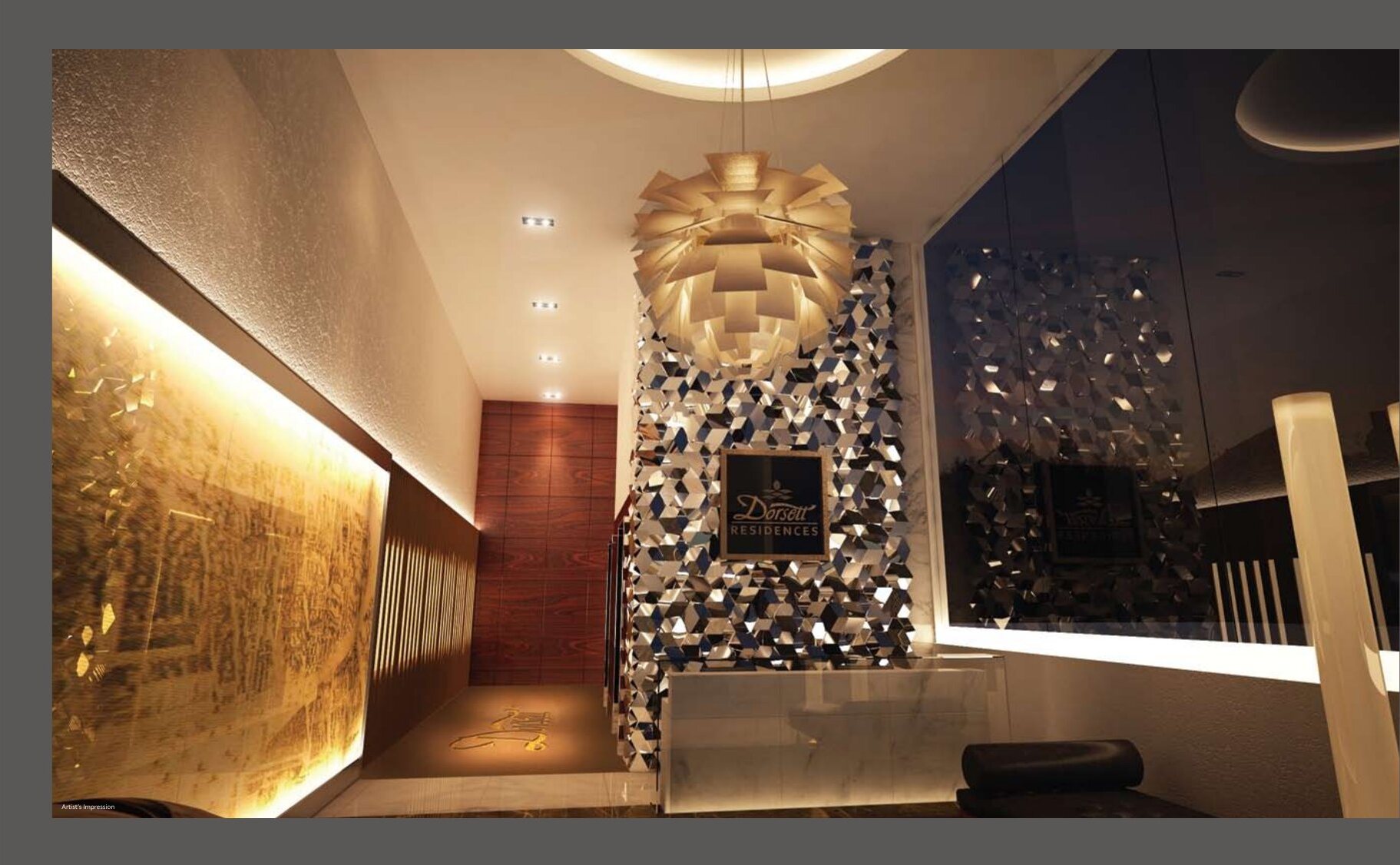 Residential lobby (artist’s impression)