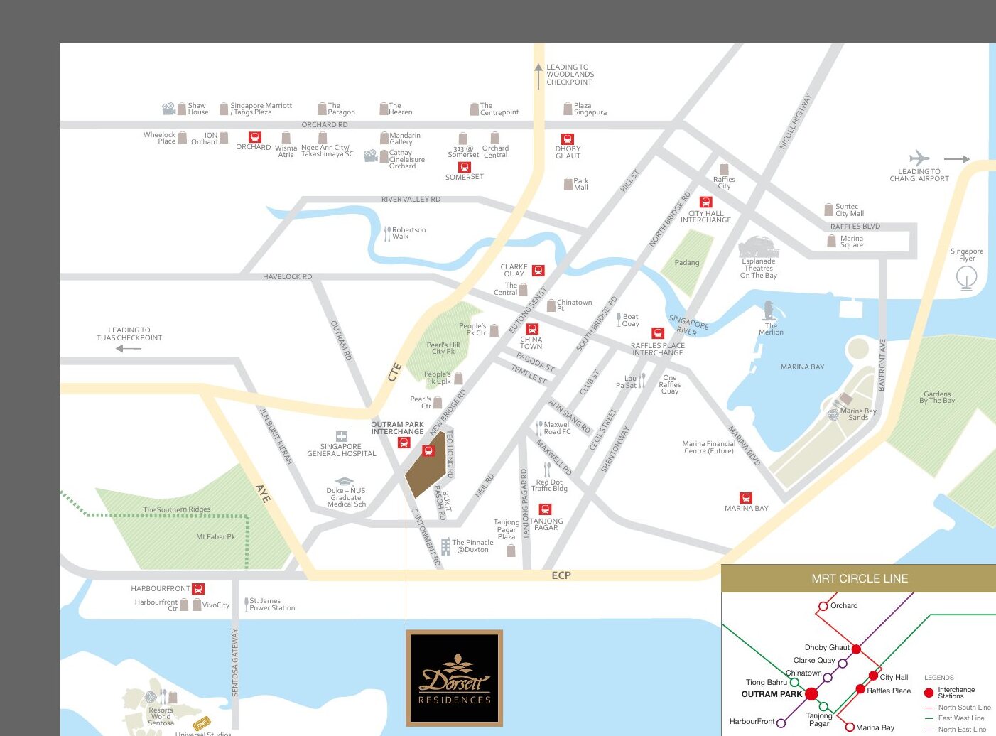 Dorsett Residences location map