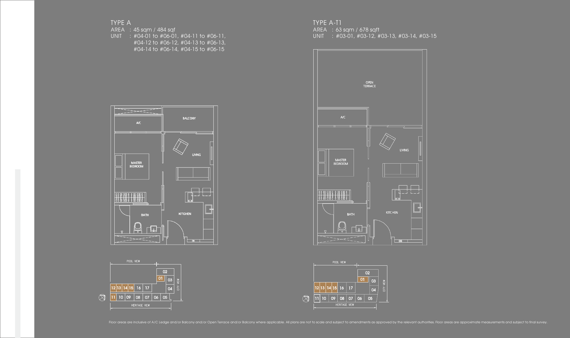 Types A and A-T1